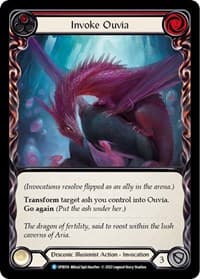 Invoke Ouvia // Ouvia - Uprising - Flesh and Blood TCG card