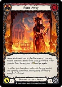 Burn Away - Uprising - Flesh and Blood TCG card