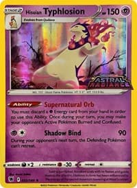 Hisuian Typhlosion - 052/189 (GameStop Exclusive) - Miscellaneous Cards & Products - Pokemon card