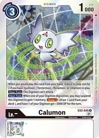 Calumon - Digital Hazard - Digimon Card Game card