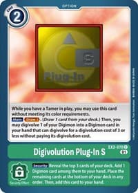 Digivolution Plug-In S - Digital Hazard - Digimon Card Game card