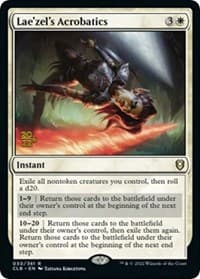 Lae'zel's Acrobatics - Prerelease Cards - Magic: The Gathering card