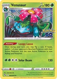 Venusaur - Pokemon GO - Pokemon card