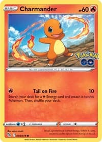 Charmander - Pokemon GO - Pokemon card