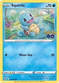 Squirtle - Pokemon GO - Pokemon card