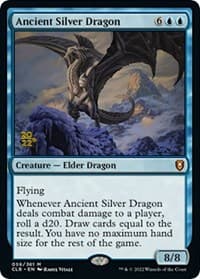 Ancient Silver Dragon - Prerelease Cards - Magic: The Gathering card