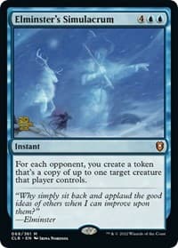 Elminster's Simulacrum - Prerelease Cards - Magic: The Gathering card