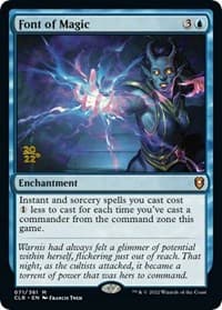 Font of Magic - Prerelease Cards - Magic: The Gathering card