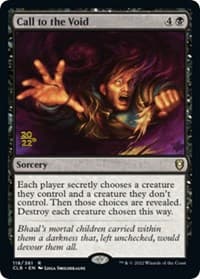 Call to the Void - Prerelease Cards - Magic: The Gathering card