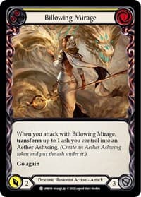 Billowing Mirage (Yellow) - Uprising - Flesh and Blood TCG card