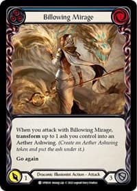 Billowing Mirage (Blue) - Uprising - Flesh and Blood TCG card