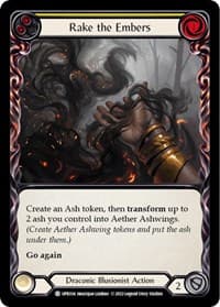 Rake the Embers (Yellow) - Uprising - Flesh and Blood TCG card