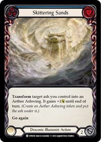 Skittering Sands (Blue) - Uprising - Flesh and Blood TCG card
