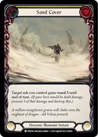 Sand Cover (Yellow) - Uprising - Flesh and Blood TCG card