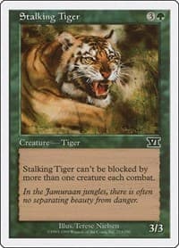 Stalking Tiger - Classic Sixth Edition - Magic: The Gathering card