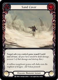 Sand Cover (Blue) - Uprising - Flesh and Blood TCG card