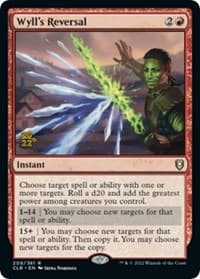Wyll's Reversal - Prerelease Cards - Magic: The Gathering card