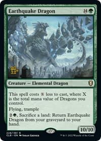 Earthquake Dragon - Prerelease Cards - Magic: The Gathering card