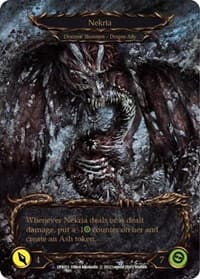 Invoke Nekria // Nekria (Marvel) - Uprising - Flesh and Blood TCG card
