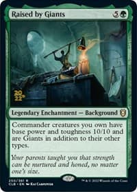 Raised by Giants - Prerelease Cards - Magic: The Gathering card