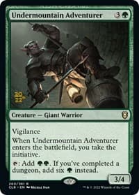 Undermountain Adventurer - Prerelease Cards - Magic: The Gathering card