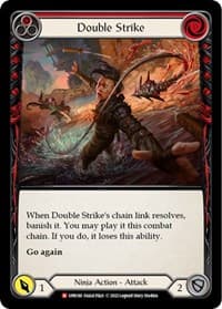 Double Strike - Uprising - Flesh and Blood TCG card