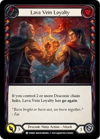 Lava Vein Loyalty (Red) - Uprising - Flesh and Blood TCG card