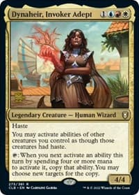 Dynaheir, Invoker Adept - Prerelease Cards - Magic: The Gathering card