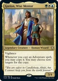 Gorion, Wise Mentor - Prerelease Cards - Magic: The Gathering card