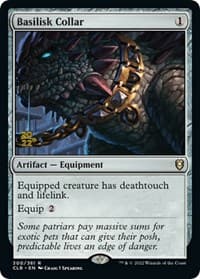 Basilisk Collar - Prerelease Cards - Magic: The Gathering card