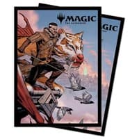 Ikoria: Lair of Behemoths Standard Deck Protectors - Lukka, Coppercoat Outcast Alternate Art (100-Pack) - Ultra Pro Card Sleeves - Card Sleeves card