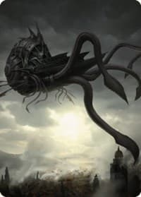 Nautiloid Ship Art Card - Art Series: Commander Legends: Battle for Baldur's Gate - Magic: The Gathering card