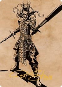 Zevlor, Elturel Exile Art Card (78/81) (Gold-Stamped Signature) - Art Series: Commander Legends: Battle for Baldur's Gate - Magic: The Gathering card