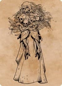 Myrkul, Lord of Bones Art Card (73/81) - Art Series: Commander Legends: Battle for Baldur's Gate - Magic: The Gathering card