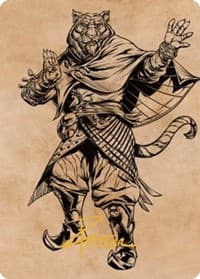 Mahadi, Emporium Master Art Card (Gold-Stamped Signature) - Art Series: Commander Legends: Battle for Baldur's Gate - Magic: The Gathering card
