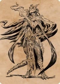Lozhan, Dragons' Legacy Art Card - Art Series: Commander Legends: Battle for Baldur's Gate - Magic: The Gathering card