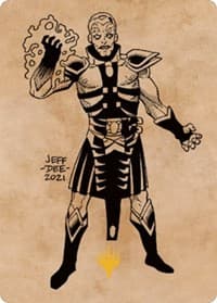Jon Irenicus, Shattered One Art Card (67/81) (Gold-Stamped) - Art Series: Commander Legends: Battle for Baldur's Gate - Magic: The Gathering card