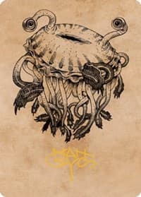 Gluntch, the Bestower Art Card (Gold-Stamped Signature) - Art Series: Commander Legends: Battle for Baldur's Gate - Magic: The Gathering card