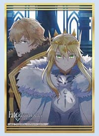 Bushiroad Sleeve Collection HG Vol. 3203: Fate/Grand Order The Movie: Camelot - Lion King & Gawain (75-Pack) - Bushiroad Card Sleeves - Card Sleeves card