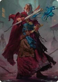 Elminster Art Card (64/81) - Art Series: Commander Legends: Battle for Baldur's Gate - Magic: The Gathering card