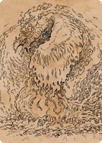 Nemesis Phoenix Art Card - Art Series: Commander Legends: Battle for Baldur's Gate - Magic: The Gathering card