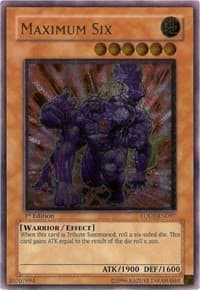 Maximum Six (UTR) - Light of Destruction - YuGiOh card