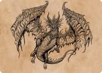 Ganax, Astral Hunter Art Card - Art Series: Commander Legends: Battle for Baldur's Gate - Magic: The Gathering card