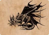 Ancient Copper Dragon Art Card (52/81) - Art Series: Commander Legends: Battle for Baldur's Gate - Magic: The Gathering card