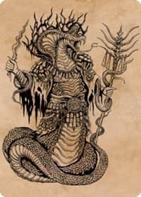 Sivriss, Nightmare Speaker Art Card (51/81) - Art Series: Commander Legends: Battle for Baldur's Gate - Magic: The Gathering card