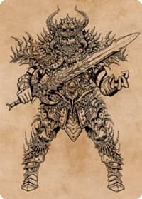 Sarevok, Deathbringer Art Card - Art Series: Commander Legends: Battle for Baldur's Gate - Magic: The Gathering card