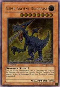 Super-Ancient Dinobeast (UTR) - Light of Destruction - YuGiOh card