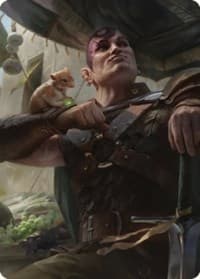 Minsc & Boo, Timeless Heroes Art Card (38/81) - Art Series: Commander Legends: Battle for Baldur's Gate - Magic: The Gathering card
