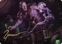Jon Irenicus, Shattered One Art Card (37/81) (Gold-Stamped Signature) - Art Series: Commander Legends: Battle for Baldur's Gate - Magic: The Gathering card