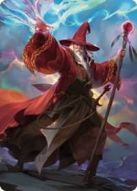 Elminster Art Card (36/81) - Art Series: Commander Legends: Battle for Baldur's Gate - Magic: The Gathering card